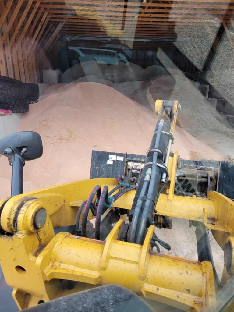 parking lot ice control